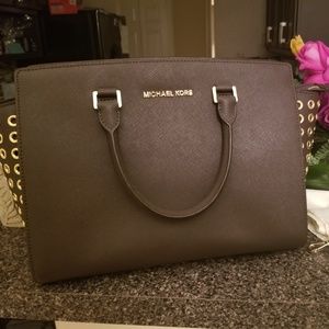 Michael Kors Selma Grommet Satchel